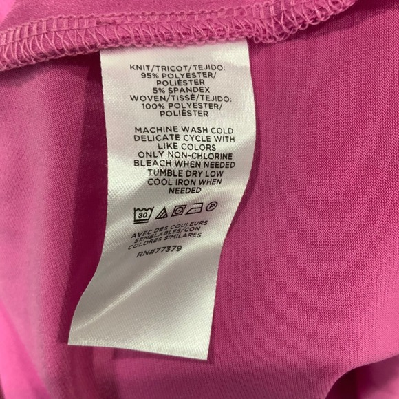 Ann Taylor Pink Twist Neck Sleeveless Top Blouse Women's XXL NWT - Picture 5 of 6